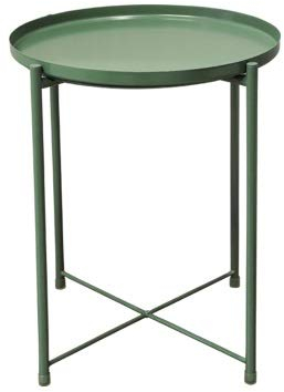 WANWEN Moderner Kleiner Couchtisch aus Metall, Sofa, Beistelltisch, Wohnzimmer, Wohnmöbel (Color : B) Little Surprise
