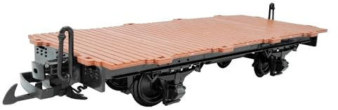 ML-Train Flachwagen braun als Spur-G Modellbausatz/Eigenbausatz 4-achsig | komplett Modular