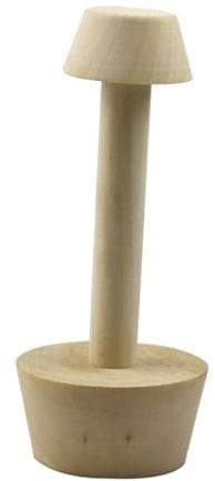 MAGICLULU Molde para Tartaletas de Huevo de Madera Diseño Doble Cabeza, Herramienta Multifuncional para Hacer Tartas Fácil de Usar en Repostería DIY