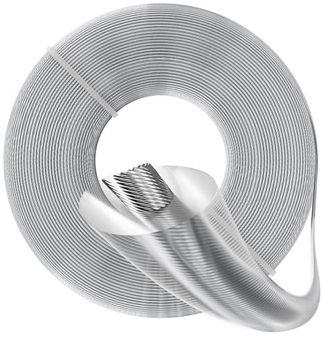 Forever Speed Filo per Decespugliatore 2.4 mm x 50 m,Universale Filo Tagliaerba,Resistente,Cavo di Ricambio per Decespugliatore