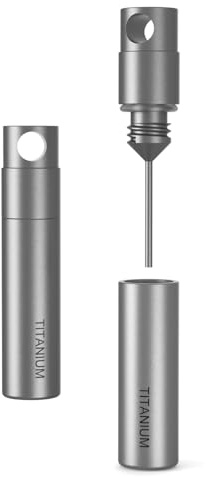 Titanium SIM Card Removal Tool with Keyring, Sim Card Tray Remover Eject Pin Key Tool for iPhone iPad Samsung Galaxy Smart Phone/Tablet and More，Gray