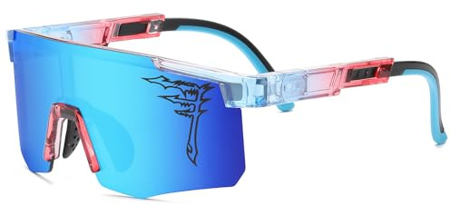 ACEXPNM Kids Sunglasses Youth Baseball Sunglasses UV400 Sports Sun Glasses For Boys Girls Children TR90 Teengers Shades (TY5)