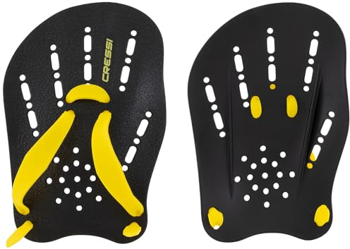 CRESSI Aqua Energy Swim Paddles - Unisex Swimming Paddles, Develop Upper Body Strength During Water Activities, One Size