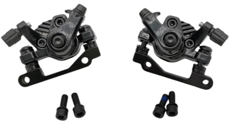 AMAUPCKCA for Les Scooters KuKirin G2Pro/Max, Freins à Disque Avant et arrière universels, Freins à Disque mécaniques en Alliage d'aluminium(Front and Rear)