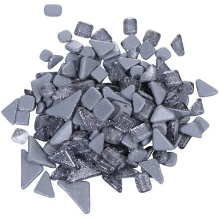Holibanna 500G Pietre Mosaico Fai da Te Cristallo Materiale Sicuro e Finitura Liscia per Decorazioni Moderne DIY Adatte per Vasi e Arredamento Interne