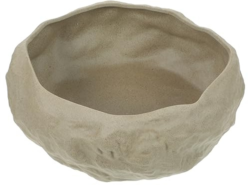 Toddmomy Vaso Idroponico Ceramico Effetto Pietra per Fiori e Accessori | Decoro Casa e Balcone, Superficie Liscia, Risparmio Spazio, Design Naturale Fresco, per Piccole Piante