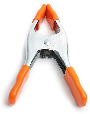 Pony Jorgensen Pony POJ3202HT Federklemme mit Schutzgriffen, 5,1 cm, silberfarben
