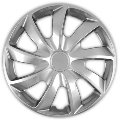 Radzierblende Quad Silber 17 Zoll 4er Set, Geld