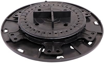 Gartenwelt Riegelsberger Plattenlager PRO 21-27 mm 1 Karton (126 Stück) | Stelzlager höhenverstellbar für Keramik-, Stein-, Betonplatten & Fliesen | Belastbarkeit bis zu 1000 kg