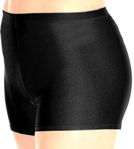 Short de danse unisexe pour filles et garçons - Pour l'école, le cyclisme, le ballet, la gymnastique, la gym, le sport, les jeux en polyéthylène
