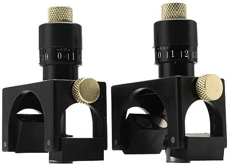 NICCOO 2Pcs Réglage de la Lame de Raboteuse, Outil de Travail du Bois Rabot Couteau Réglage Jig Ajusteur De Couteau De Rabot pour le Travail de la Jauge de la Jauge du Couteau de Rabot Magnétique