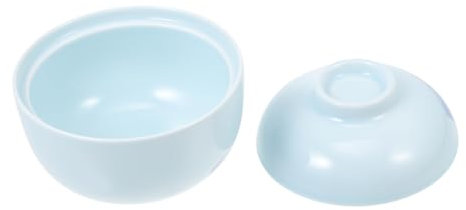 BESTonZON 1pezzi Ciotola Multiuso in Ceramica Pentola Per Stufati Ciotola Per Riso Coperchio Utensile Da Cucina Creativo Adatto Per Zuppe Ramen e Insalate