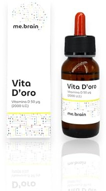 Vita D'oro Gocce Vitamina D3 2000 U.I 50ml Dr.Tili