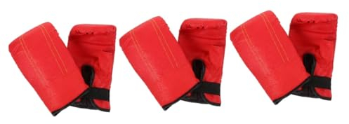 INOOMP 3paare Boxhandschuhe Für Training Und Sparring Robuste Kickboxhandschuhe Für Männer Frauen Und Leicht Und Tragbar Für Fitness Und Kampfsport Verstellbare Handgelenksbandage