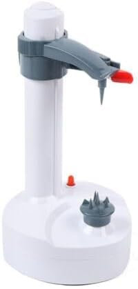 Electric Peeler, Automatic Electric Fruit Peeler Apple Potato Peeling Tool Machine with Adapter, Peelers for Kitchen,14 * 29cm, UK Standards