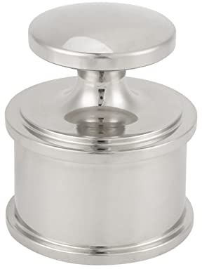 Herramienta de Prensa de Cuero de Metal, Herramienta de Prensa de Cuero Pesado para Impresión y Corte de Cuero, Peso de Equilibrio de Contrapeso de Acero Inoxidable para