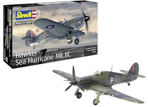 Revell 03768 Hawker Sea Hurricane Mk.IIC 1:32 Scale - Unbuilt/Unpainted Plastic Model Kit