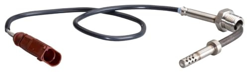 HELLA 6PT 010 376-151 Sensor, Abgastemperatur - 2-polig - geschraubt | Kompatibel mit: AUDI A3, A3 Cabriolet, A3 Sportback, SEAT ALTEA, ALTEA XL, LEON, TOLEDO III, SKODA OCTAVIA II