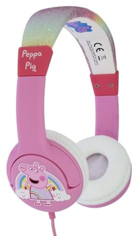OTL Kids Headphones - Peppa Gliter Rainbow