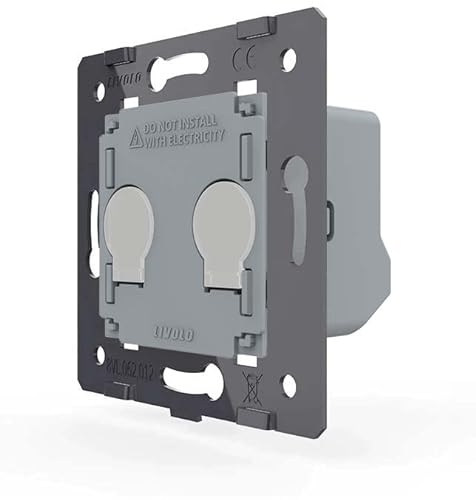 LIVOLO ZigBee - Interruptor de luz de serie regulable con interruptor de pared táctil, módulo VL-FC2D2Z-2G