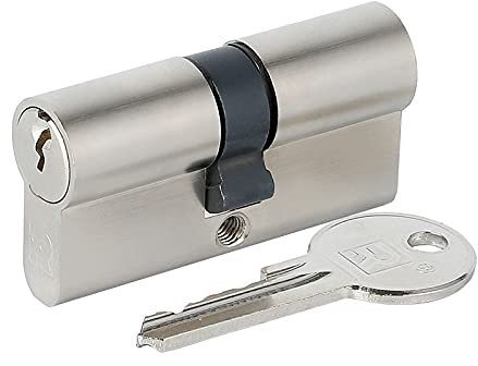 Cilindro, Serratura for porta con giroPollice Serratura a cilindro Euro con giro a pomolo, Cilindro della serratura Serratura in rame universale standard Nucleo di sicurezza for cancello interno Serra