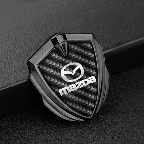 Auto Emblem für Mazda MX-5 NA,Auto Front Motorhaube Kofferraum Grille Aufkleber Logo Abzeichen Badge Abziehbilder 3D Metall Auto Ersatz Tuning Zubehör,B