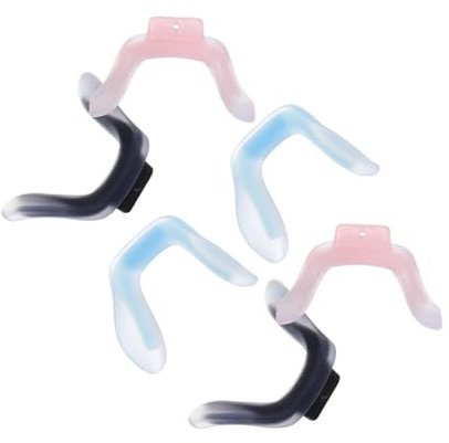 Mipcase Silicone Nose Bridge Pads for Children's Eyeglasses 6pcs Comfortable and Non-slip Nose Pieces