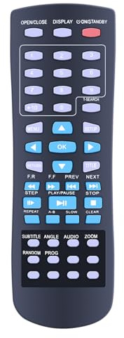 CLVIZCXOM SE-R0301 Remote for Toshiba SD1010KB/SD1020KB/SD190EKB DVD Player | For DVD Player SD1010KB SD1020KB SD190EK, SD191EKE SD3020KE