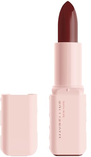 Maybelline New York Serum Bullet Lipstick, 8Hours Plumping Moisture, Oil Blend & Hyaluronic Acid, Matte Formula, Moisturizing, Vibrant Color Lasts all Day, Shade: Speed Walk 105