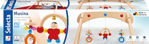 Selecta Musina, Spieltrapez, Spielbogen aus Holz