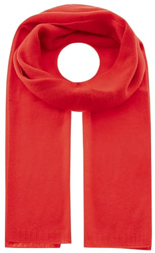 Tvillingsherz halsduk av 100 % kashmir – högklassig stickad sjal i klassisk design för kvinnor pojkar flickor – XXL halsduk och damhalsduk – stickade produkter för sommar och vinter
