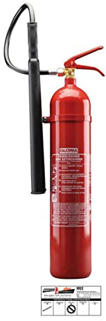 Gloria KS 5 ST CO2 Estintore 5 kg di anidride carbonica per impianti elettrici e informatici