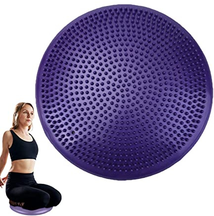 Eayoly Equilibrio Yoga | Almohadilla Equilibrio para Ejercicio | Cojín para Equipos rehabilitación física - Espuma Entrenador Estabilidad para Entrenamientos, Yoga