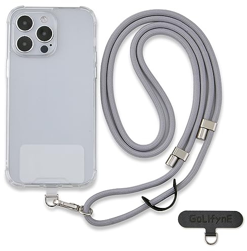 Golifyne Handykette Universal Handyband zum Umhängen - Hellgrau