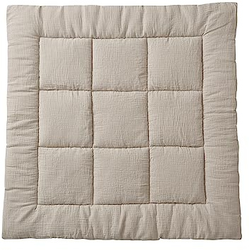 Vertbaudet VERTBAUDETBaby Spieldecke/Laufstalleinlage Oeko-Texgraubeige100X100