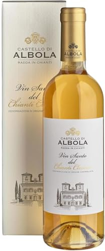 Castello di Albola Vin Santo del Chianti DOCG - Dessert White Wine from Tuscany, Italy - Malvasia del Chianti & Trebbiano Toscano Blend - 50cl / 500ml, 16% ABV