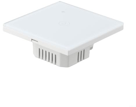 Honseadek Minuteur tactile intelligent 40 A pour chauffe-eau - Compatible avec l'équipement haute puissance - 40 A Wifi - Interrupteur tactile pour Tuya (blanc)