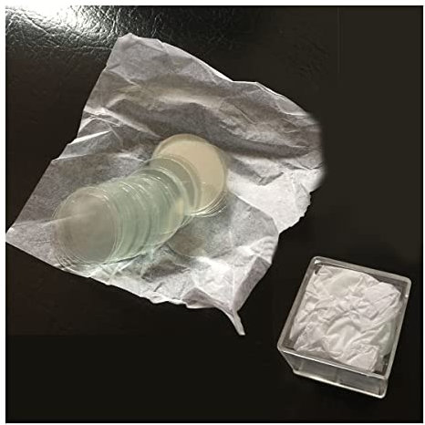 Zubehör für Labormikroskope Objektträger aus Glas for Mikroskope, 100 Stück, 8 mm, Objektträger aus Glas, rund, for Mikroskope