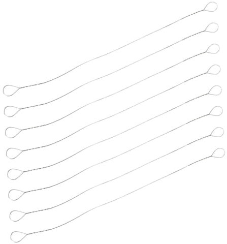 DINHEAROM 8pièces Lot De Fil à Fromage Acier Inoxydable Rechange Pour Trancheuse à Fromage Beurre Coupe-fromage Précis