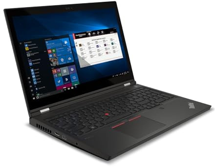 Lenovo ThinkPad P15 Gen 1 15,6 Zoll 1920x1080 Full HD Intel Core i7 10850H 512GB SSD Festplatte 32GB Speicher Windows 11 Pro Nvidia Quadro T1000 Notebook Laptop (Generalüberholt)