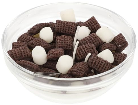 Ipetboom Cereal Candle Bowl Soy Wax Pillar Candle Decor Tea Light Home Fragrance Unique for Women