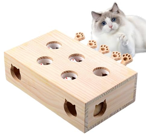 Juguetes de gato interactivos - Juego de movimiento electrónico, juguetes animales divertidos y cautivadores | Kit de enjuiciamiento con láser, juguetes de hierba de gato sostenibles, entretenimiento