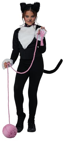 California Costumes, Girls' Kitty Cat Kit, Size L/XL
