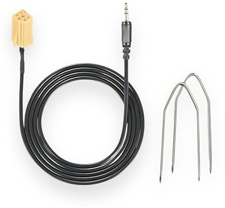 1neiSmartech Cavo Aux Compatibile con Radio Blaupunkt, Compatibile con Fiat Grande Punto, Cinquecento e altri modelli auto, Jack Maschio e Kit Due Chiavette per Estrazione Autoradio
