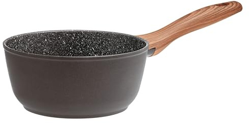 Casseruola Alta 1 Manico Antiaderente Nera Rock 'n' Rose 18cm Sambonet