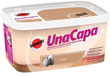 TITAN DECORACION Tn.una Capa Canela 4l