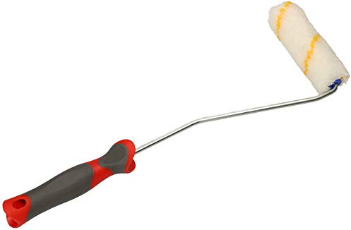 KOTARBAU® Velours-Farbroller Gelbfaden 110 x 40 mm mit verlängertem Griff 385 mm Farbwalze Pinsel Walzenbürste Rollerwalze Rollerpinsel für Anstricharbeiten und Renovierung