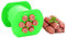 NIWWIN Pressa Cevapcici, stampo Cevapcici, macchina per hot dog, pressa per cevapcici, plastica alimentare, facile da preparare, facile da pulire, indispensabile per la cucina. (verde)