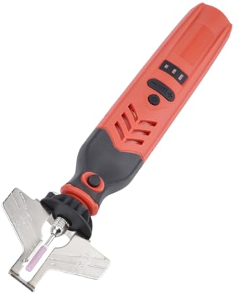 Affuteur Chaine Tronçonneuse Sans Fil, Kit D'affûtage De Tronçonneuse électrique USB, Affûteuse De Scie à Chaîne Sans Fil à Main Rechargeable Outil D'affûteuse Pour Chaîne De Tronçonneuse Portatif