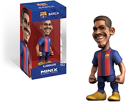 MINIX FC Barcelona - Araujo 4#153 - samlarfigur 12 cm